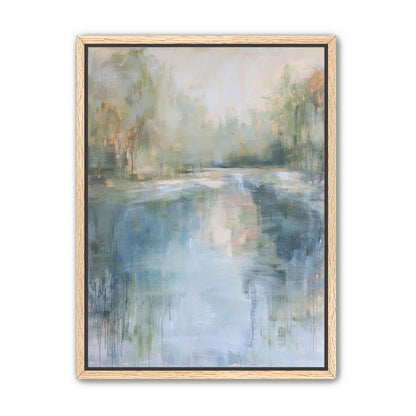 Mist over the river bend