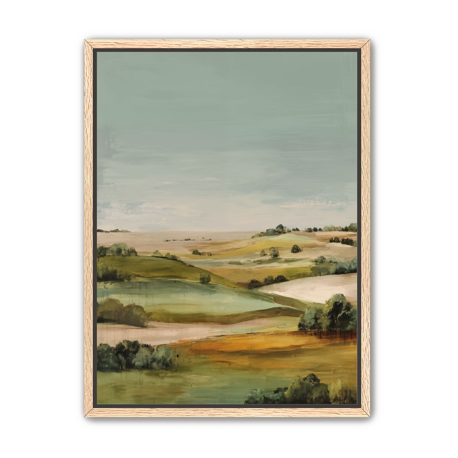Valley with Rolling Hills