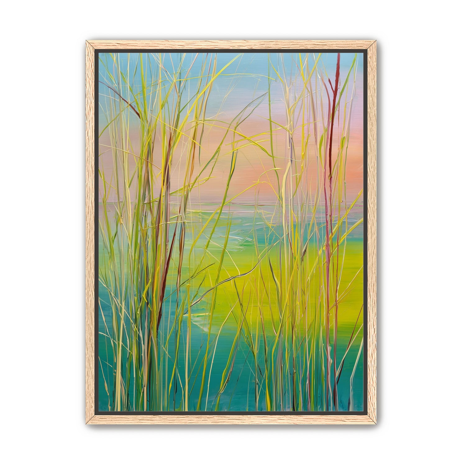 Reeds at Low Tide