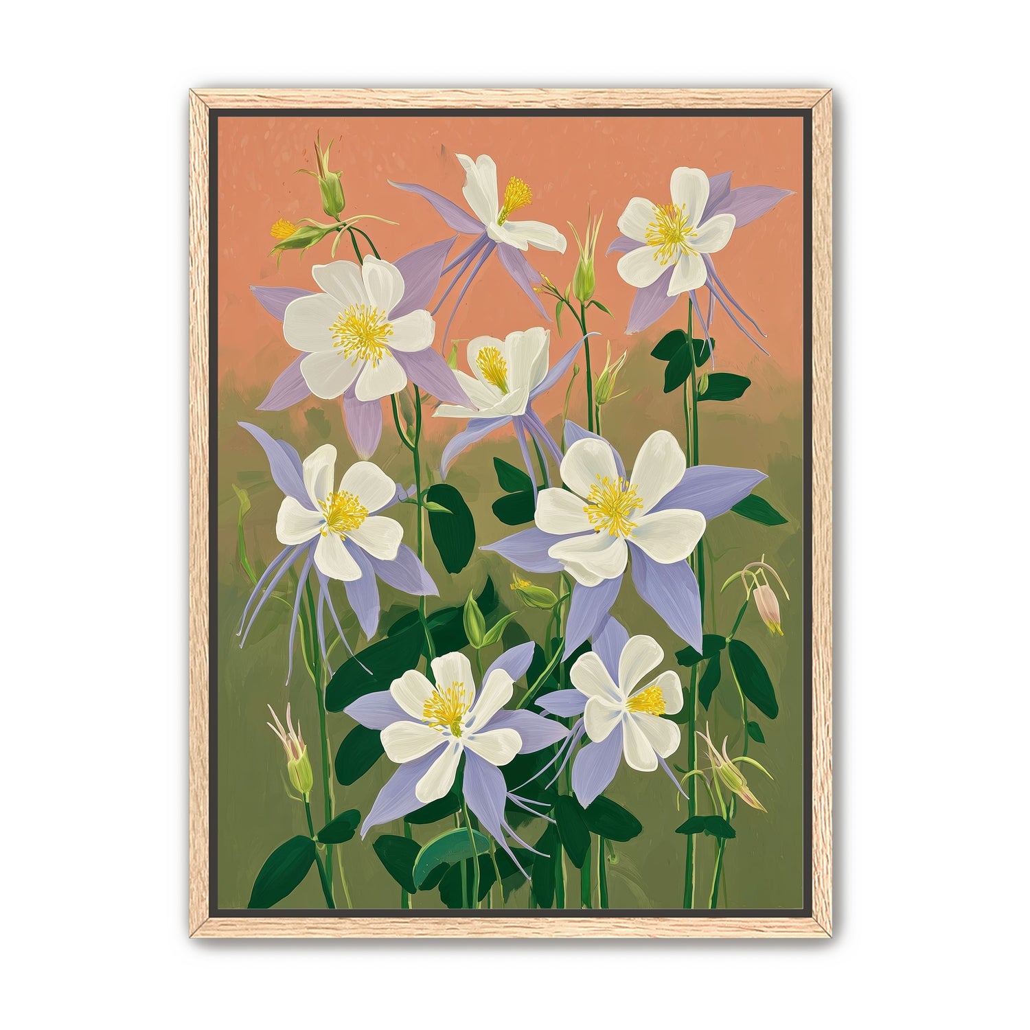 Evening Color in the Flowers