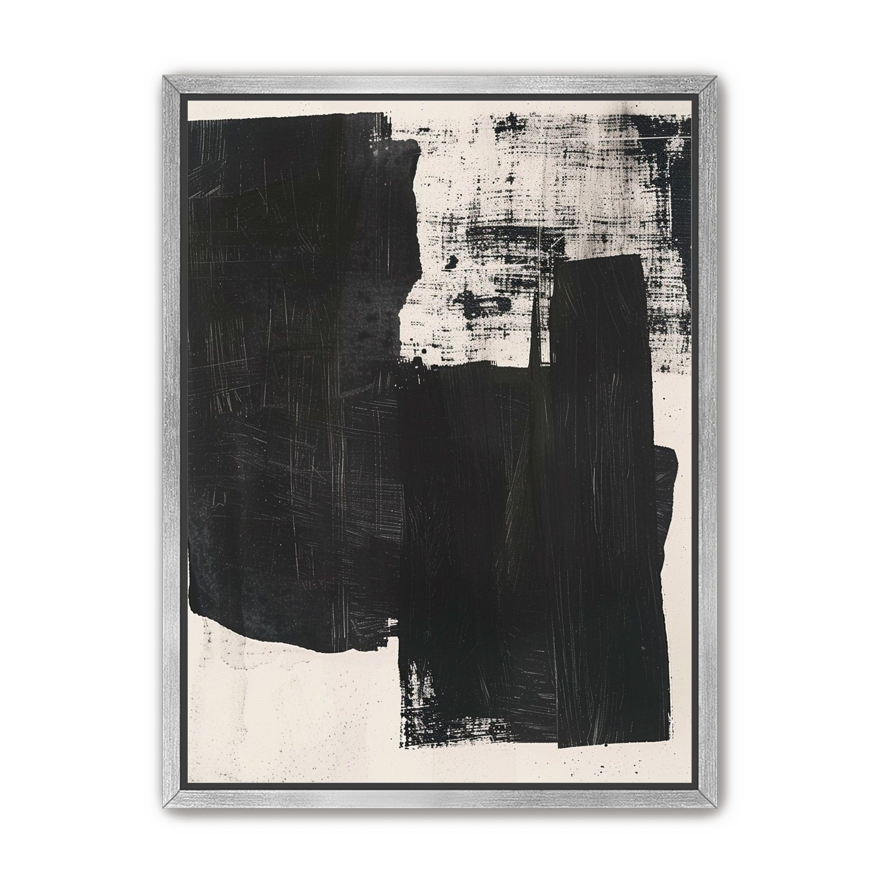 Black mass against the grain