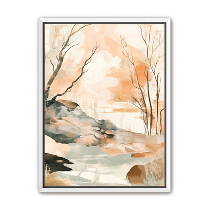 Ink Wash Over Stone Texture