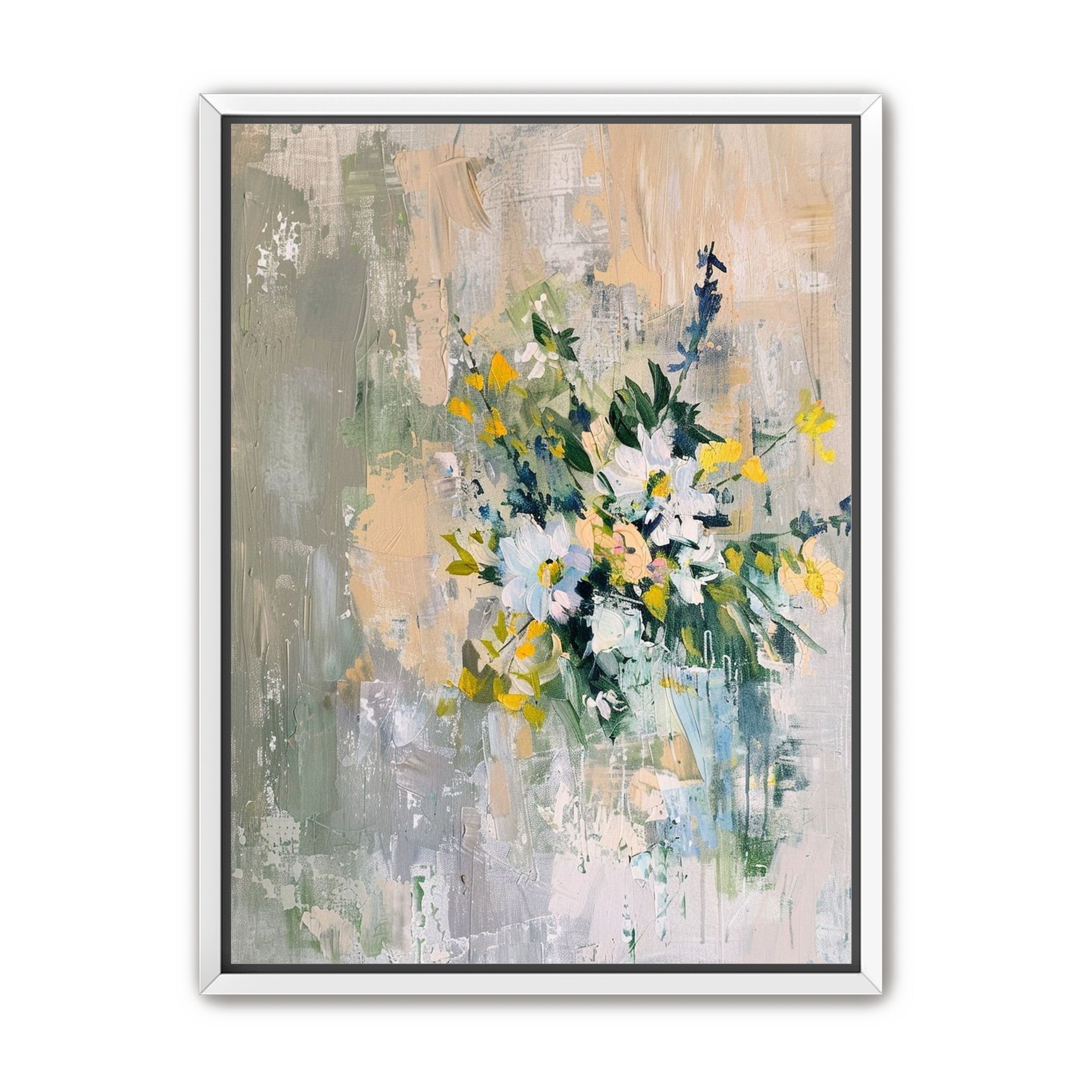 Flowers finding their way out