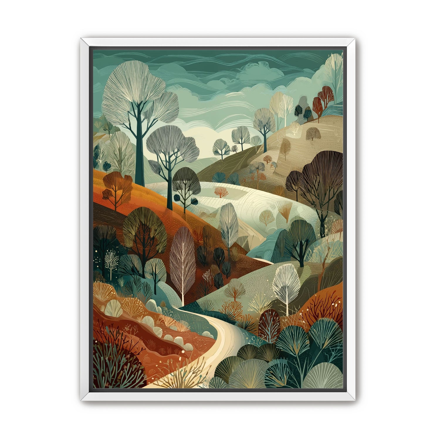 Path Between the Hills