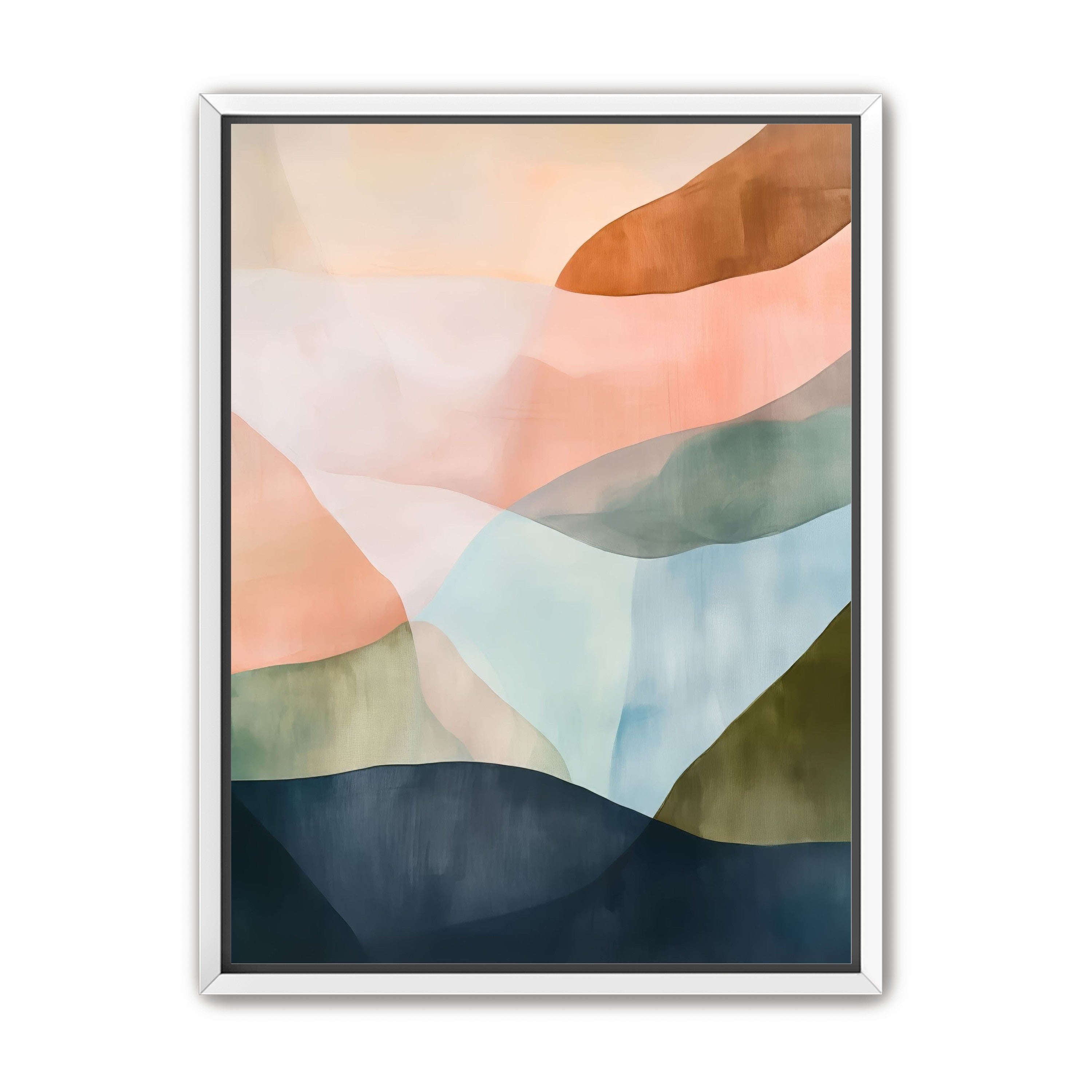 Terracotta and Blue Planes