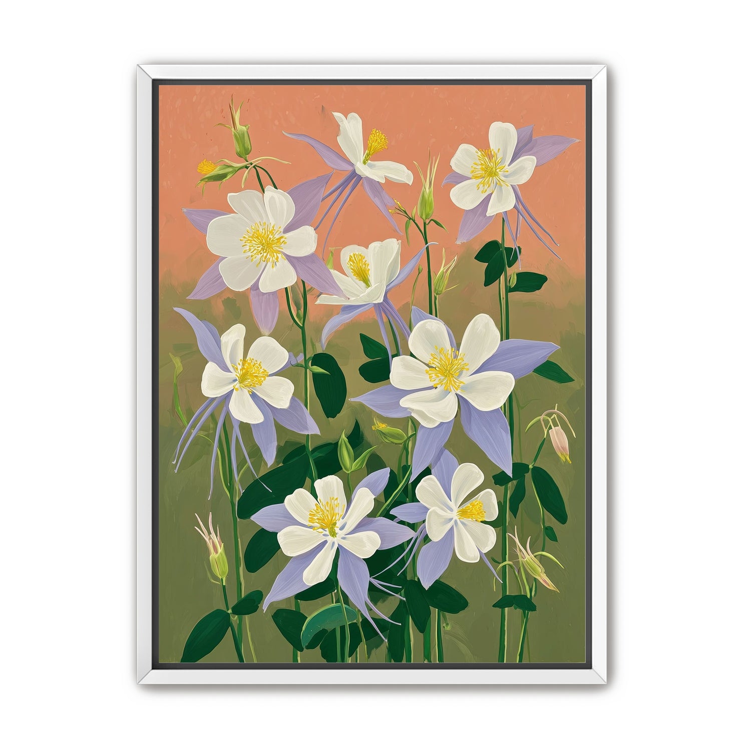 Evening Color in the Flowers