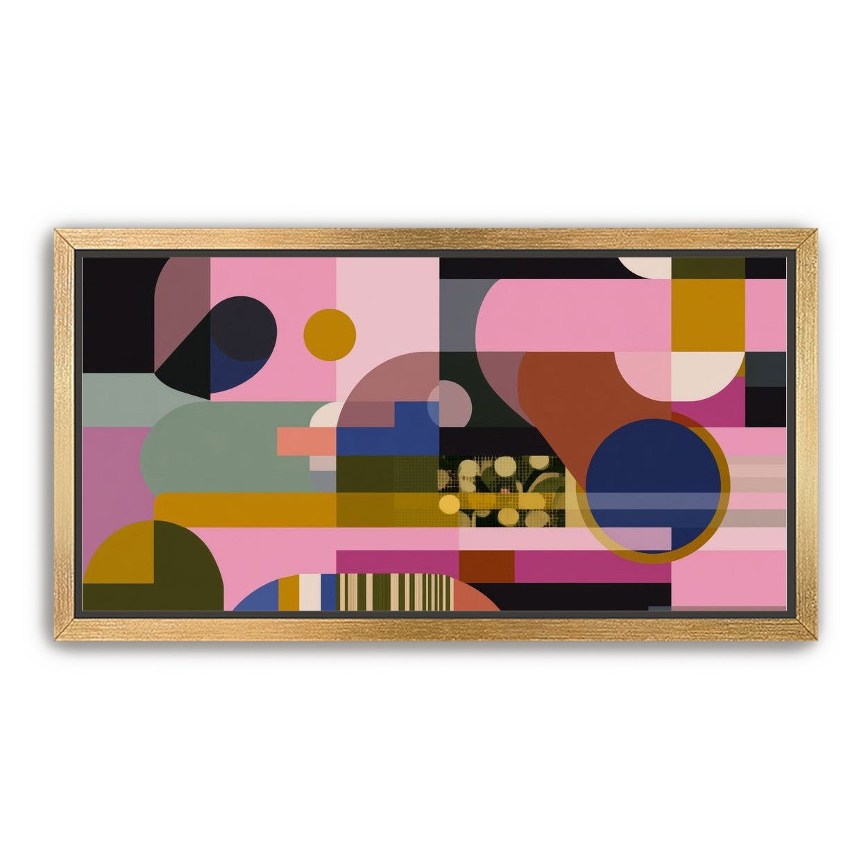 Shapes Jostling for Space 