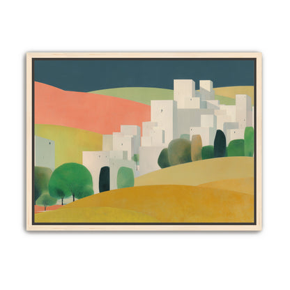 White towers in coral hills