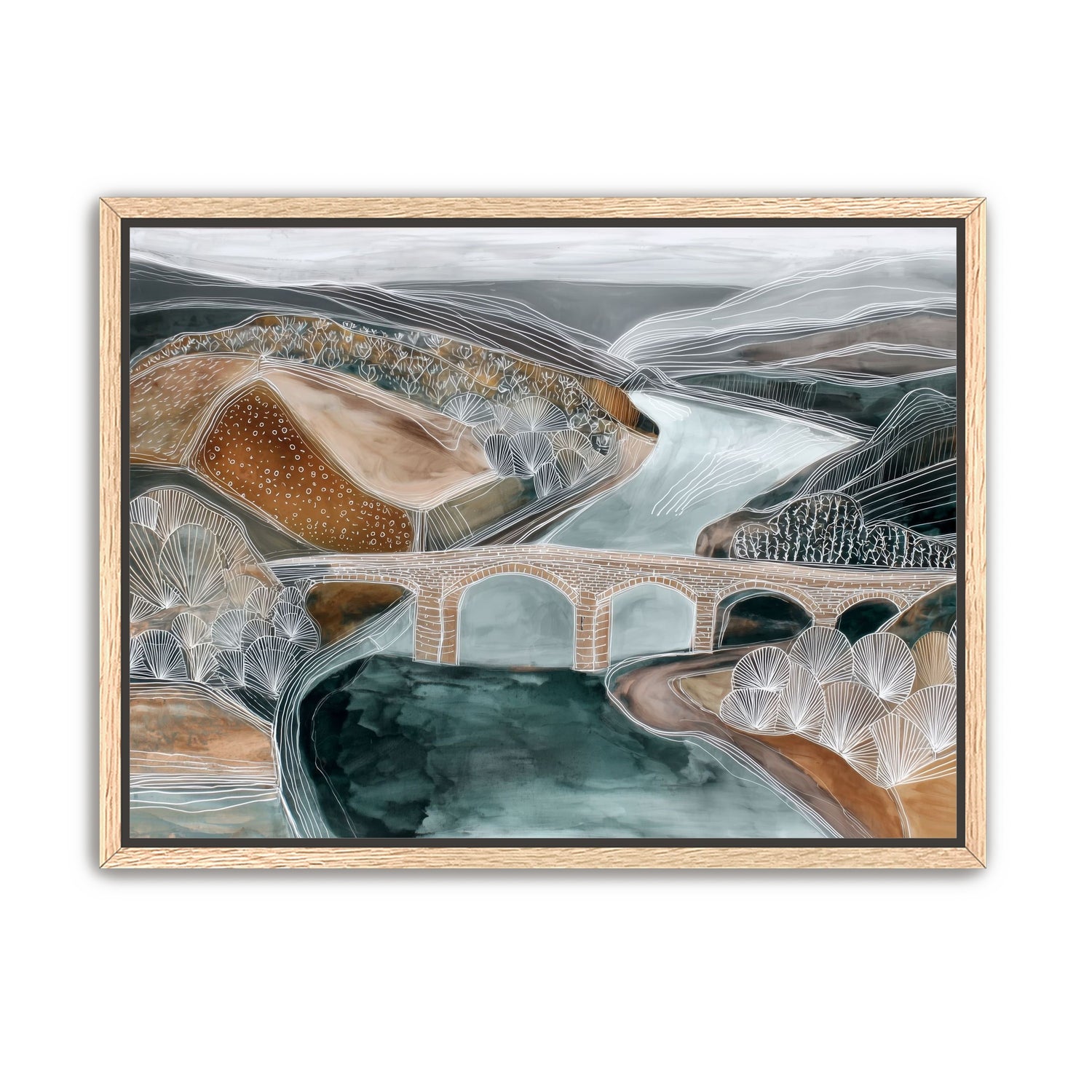 Three-Arch Stone Bridge