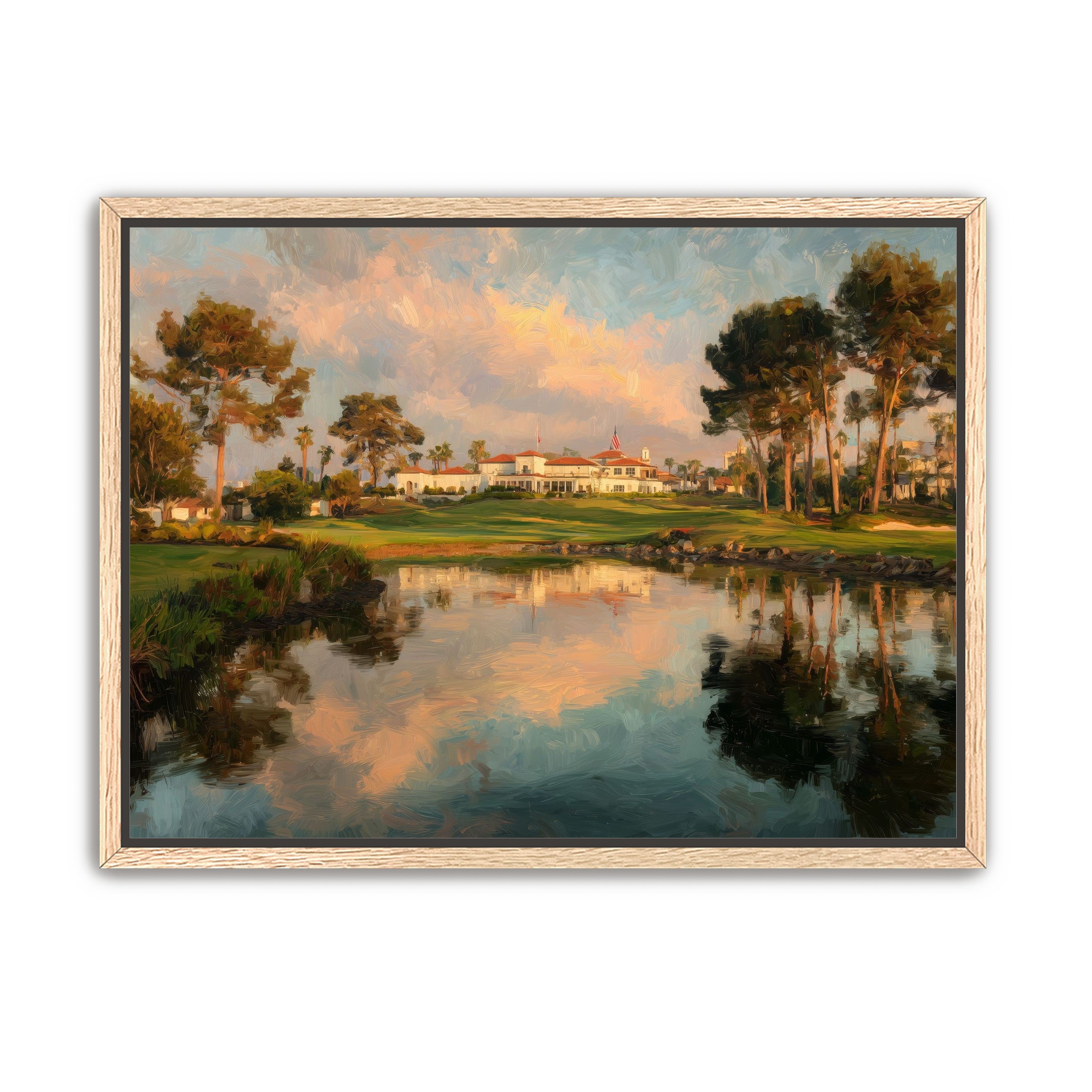 Afternoon Light on the Clubhouse