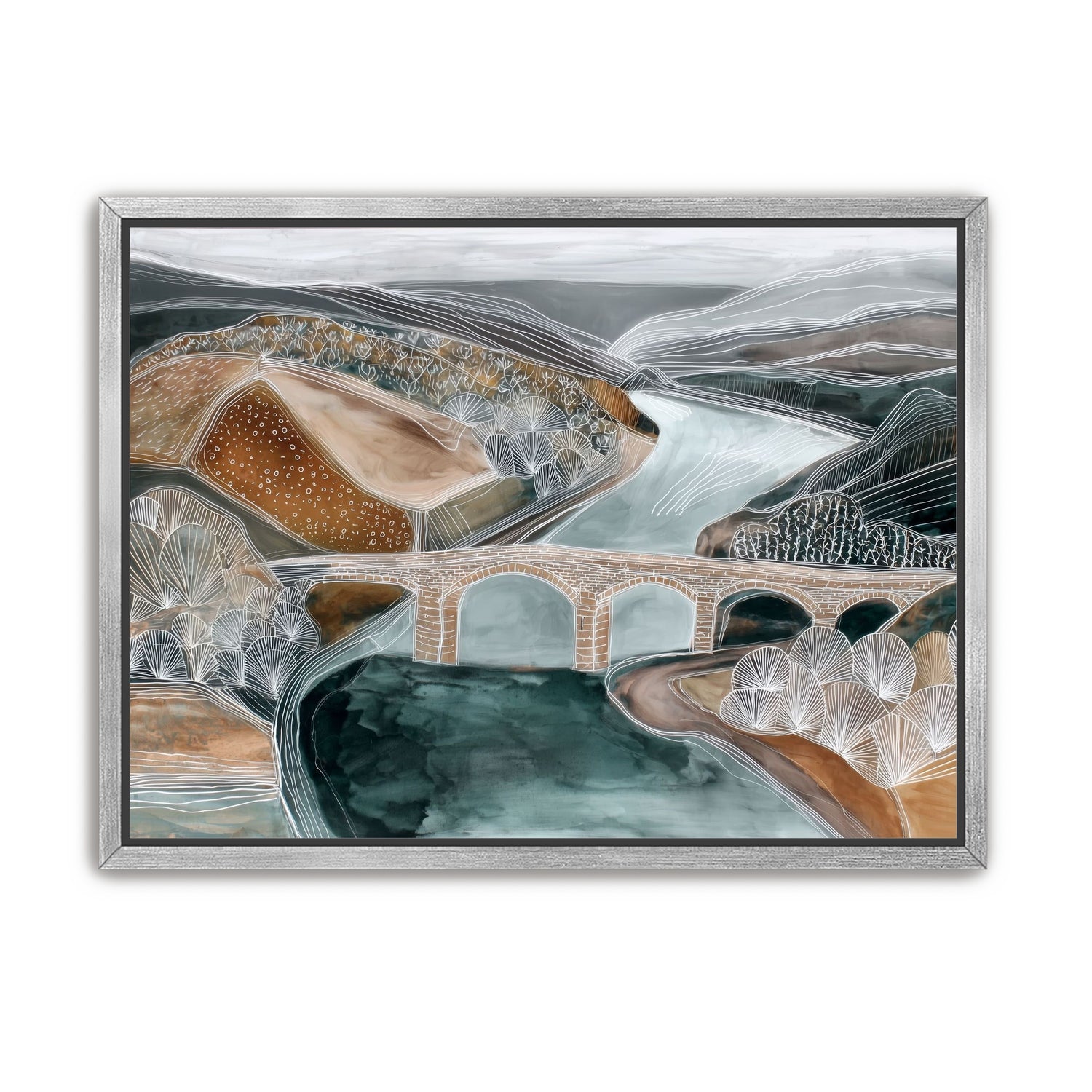 Three-Arch Stone Bridge
