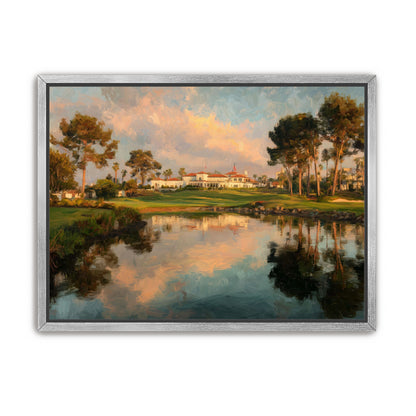 Afternoon Light on the Clubhouse
