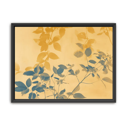 Translucent Film Over Leaves