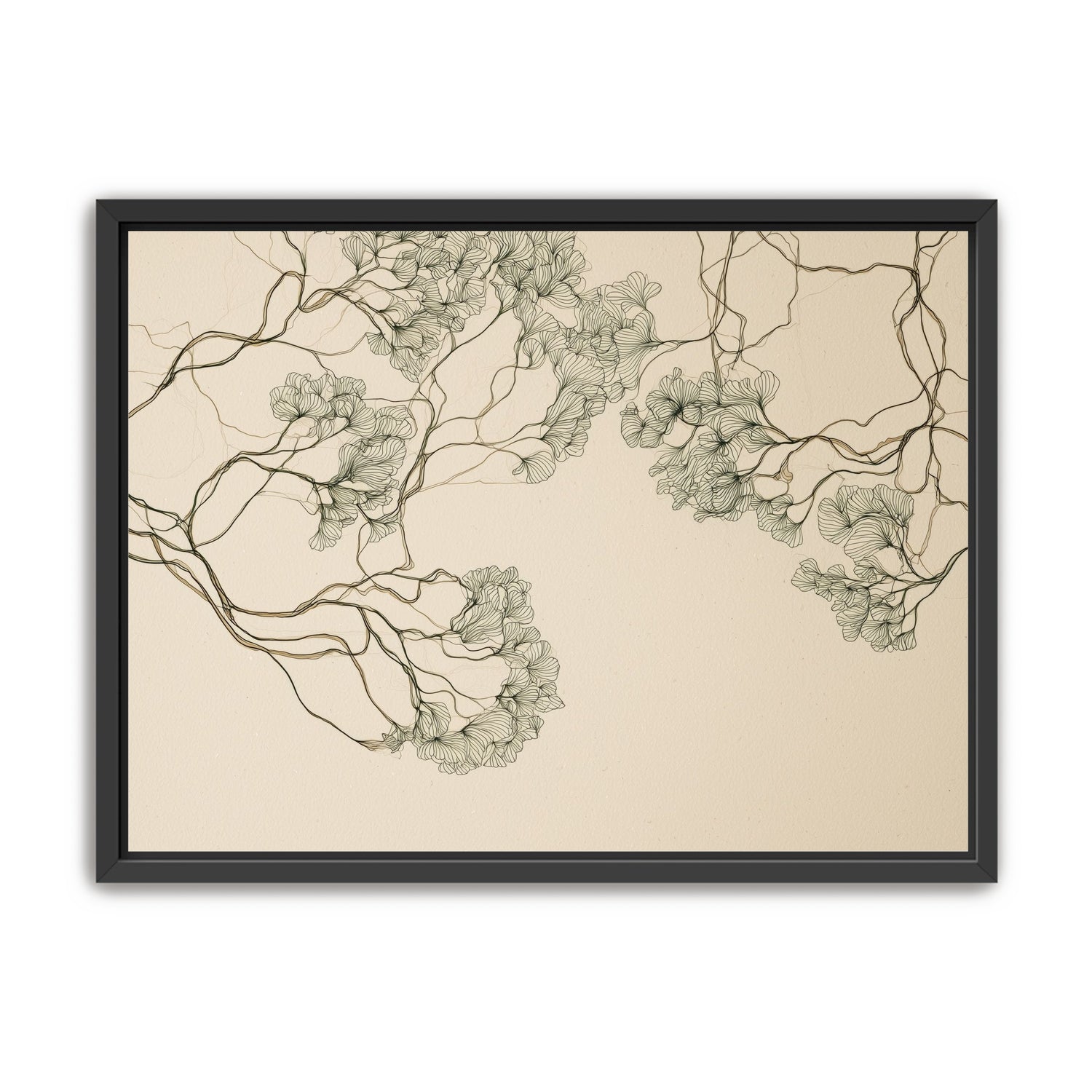 Trees Drawn in Continuous Lines