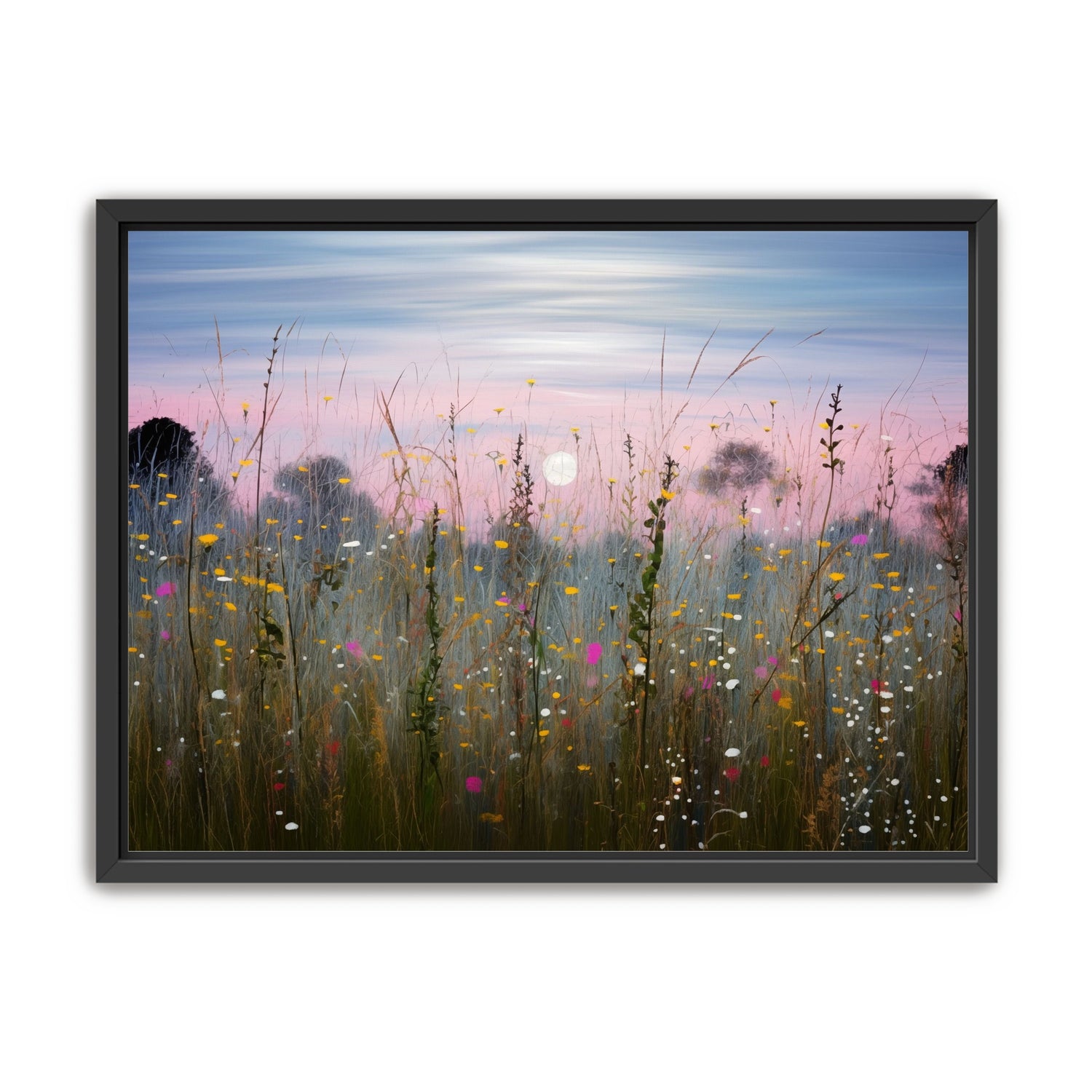 Wildflower Meadow at Moonrise