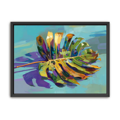 A Leaf Held in Color