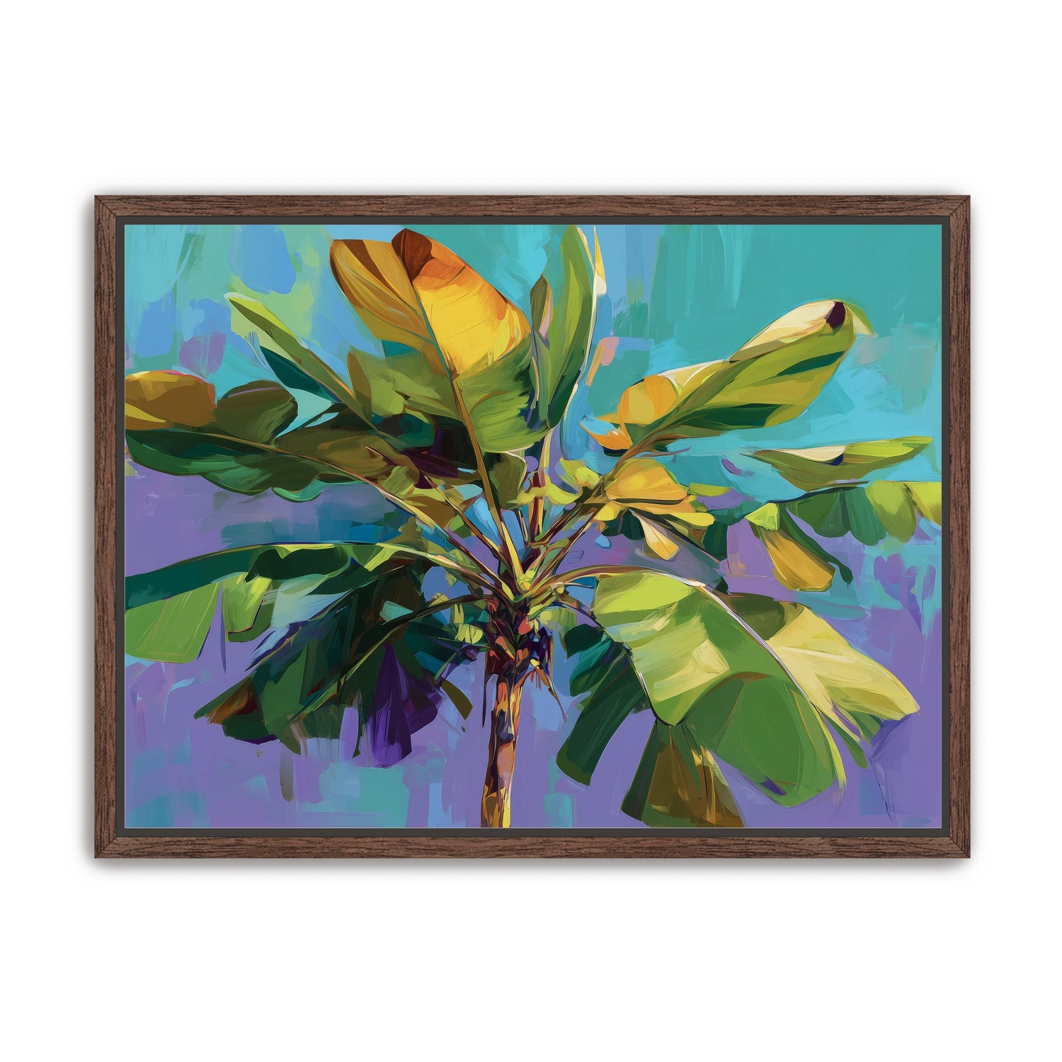 Painted Palm Tree