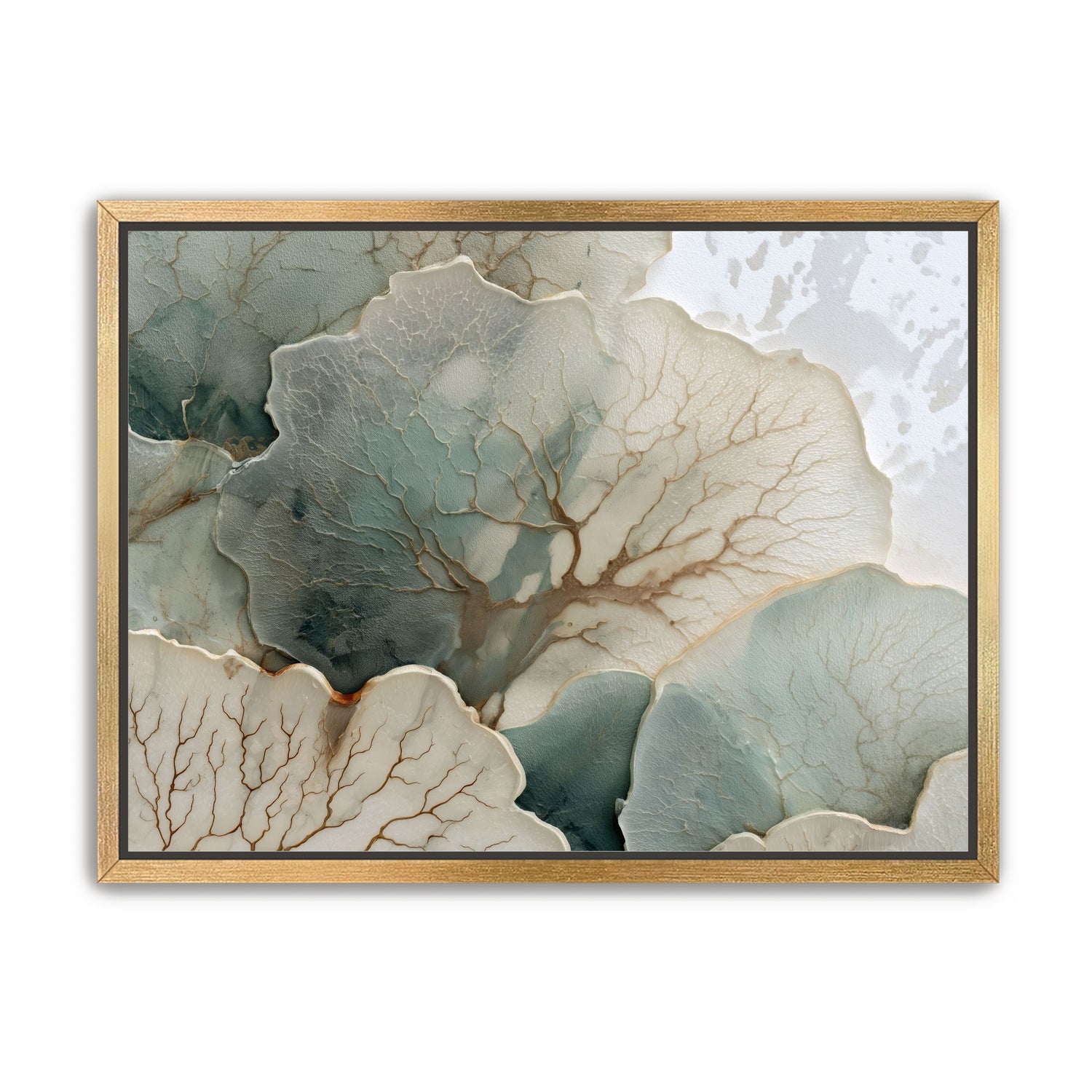 Translucent Leaves with Fine Veins