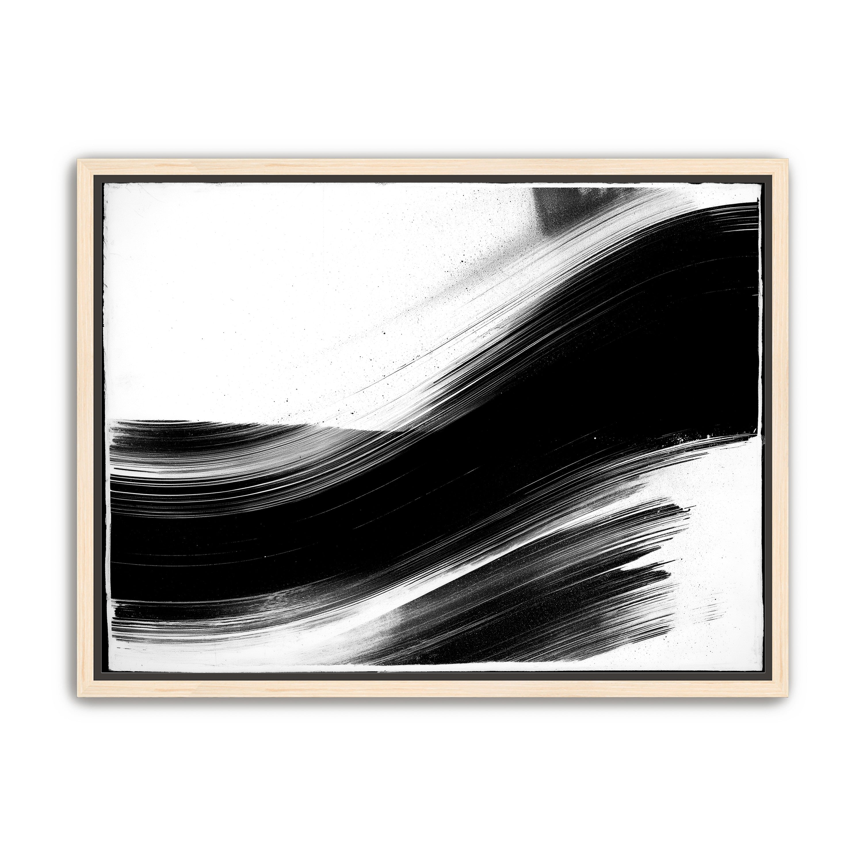 Black weight on white drift