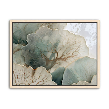 Translucent Leaves with Fine Veins