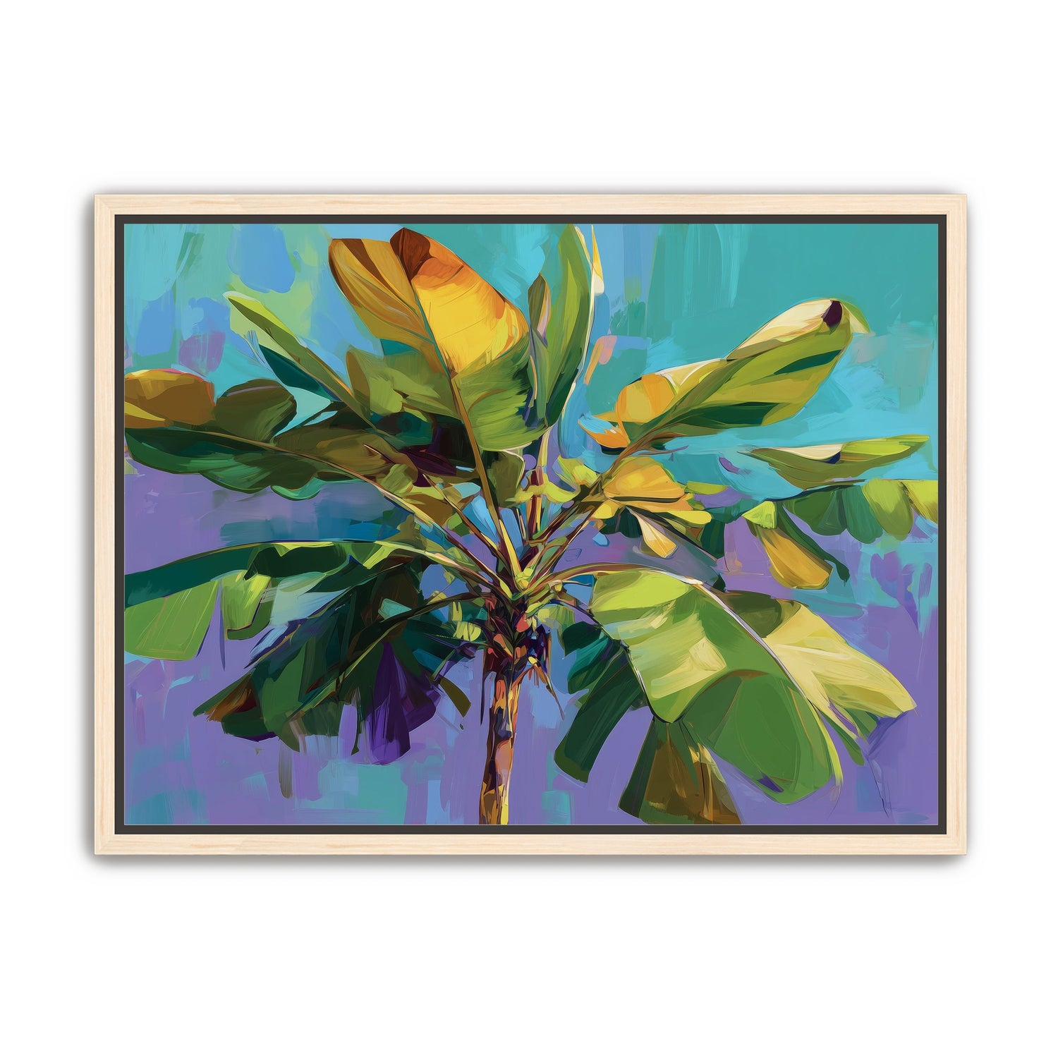 Painted Palm Tree