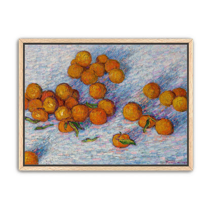 Oranges across the table