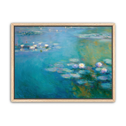 Still Water with Open Blossoms