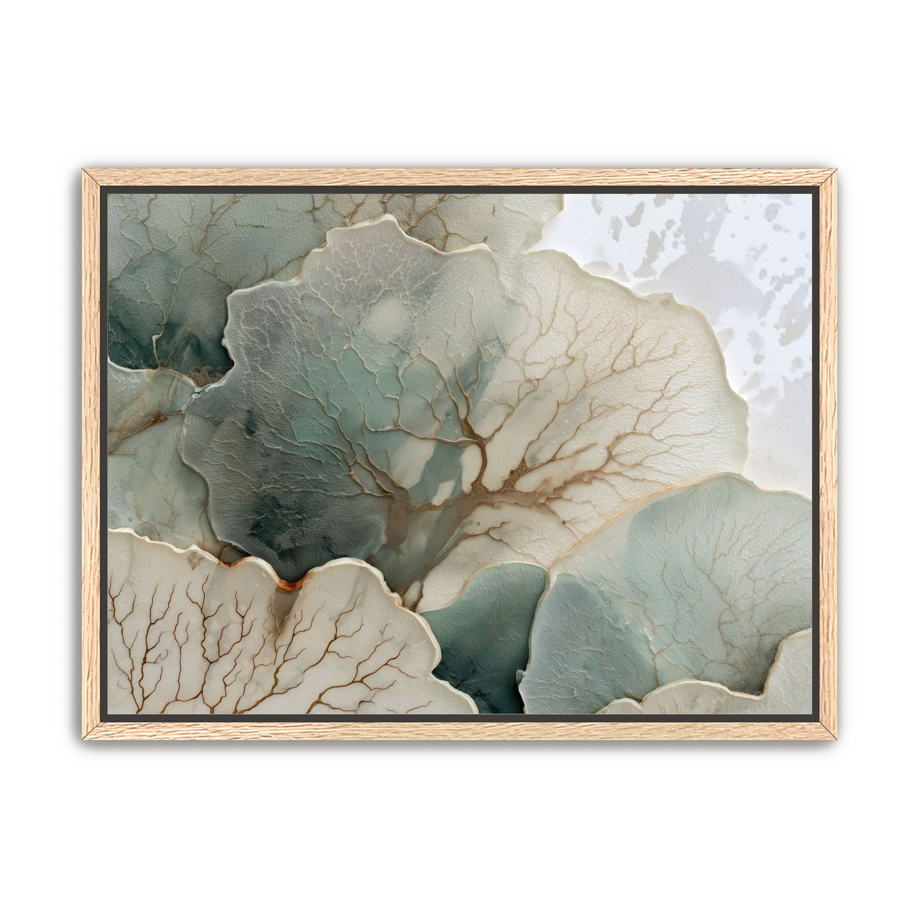 Translucent Leaves with Fine Veins