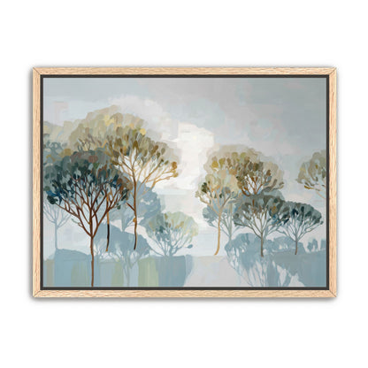 Tree Canopies in Soft Rows
