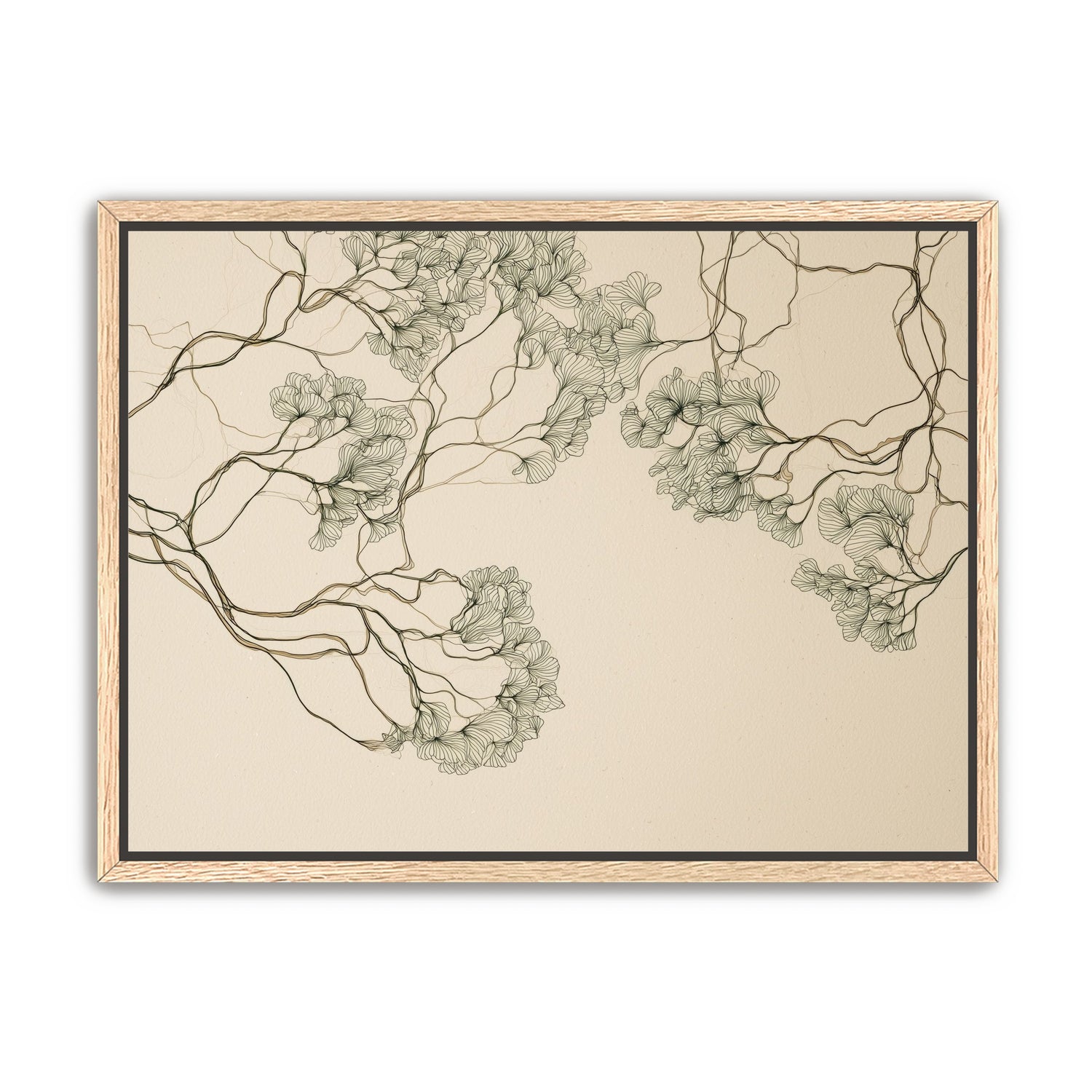 Trees Drawn in Continuous Lines