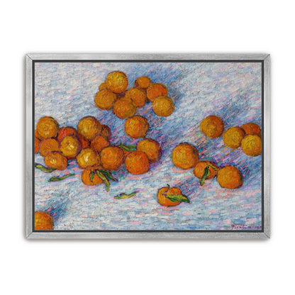 Oranges across the table