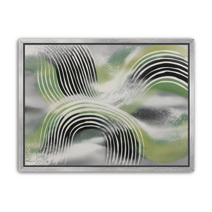 Stripes within the green haze