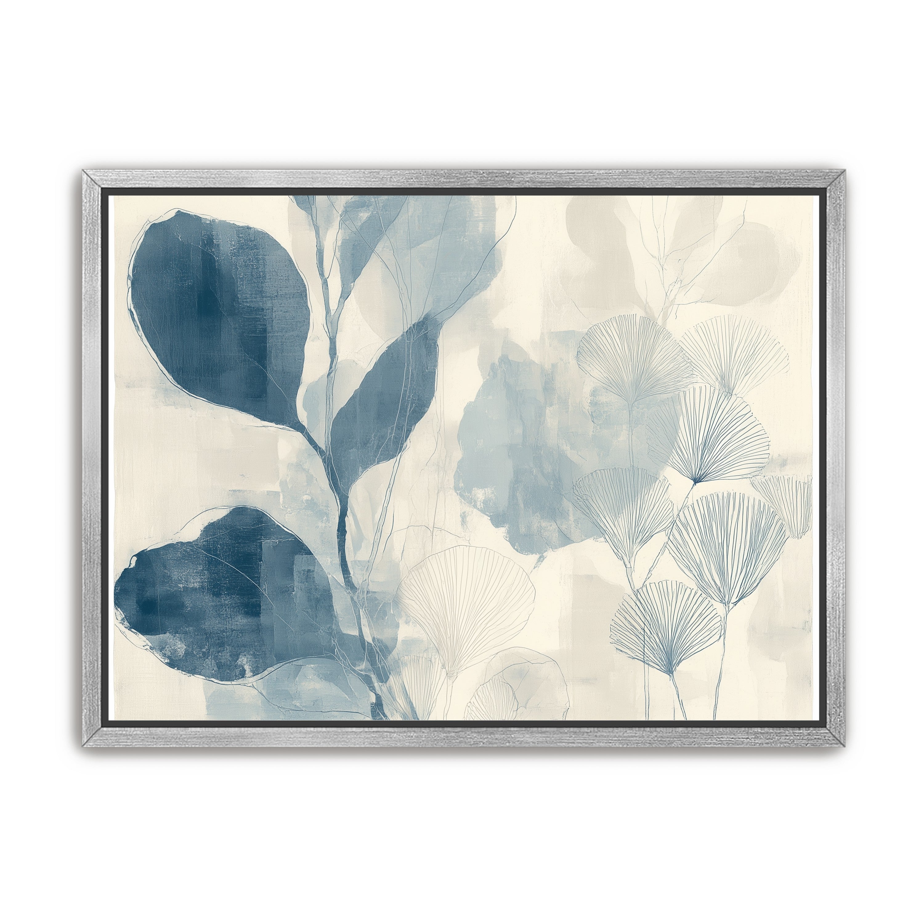 Pale leaves and fans