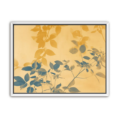 Translucent Film Over Leaves