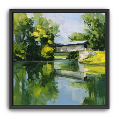 Covered Bridge in Summer