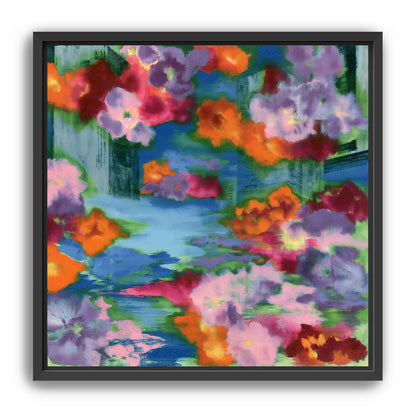 Bridges in the flower haze