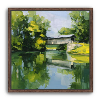 Covered Bridge in Summer