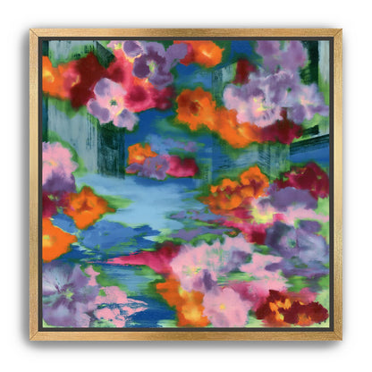 Bridges in the flower haze
