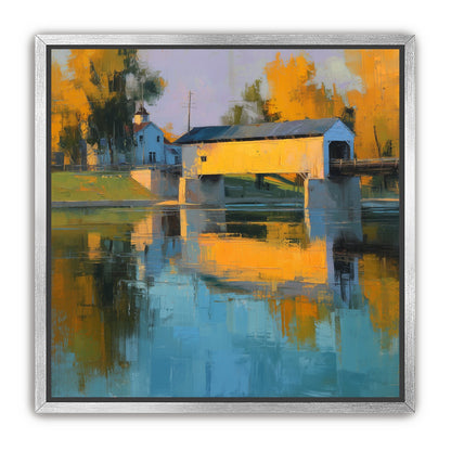 Golden Hour at the Covered Bridge