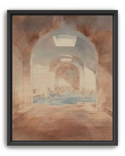Steam under the arches
