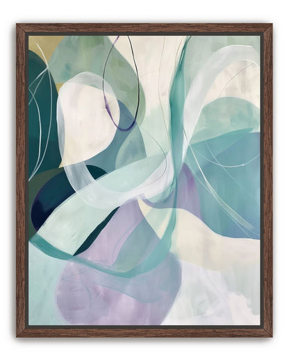 Teal and Lavender Arcs