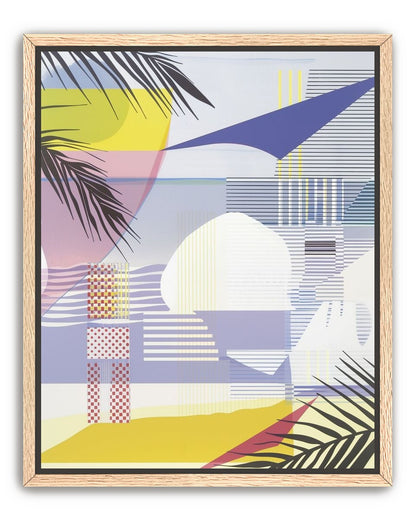 Layered stripes and color fields