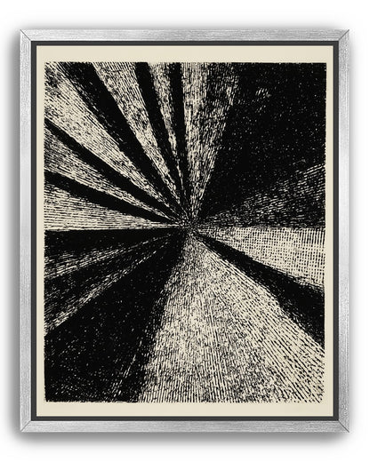 Black rays into grain