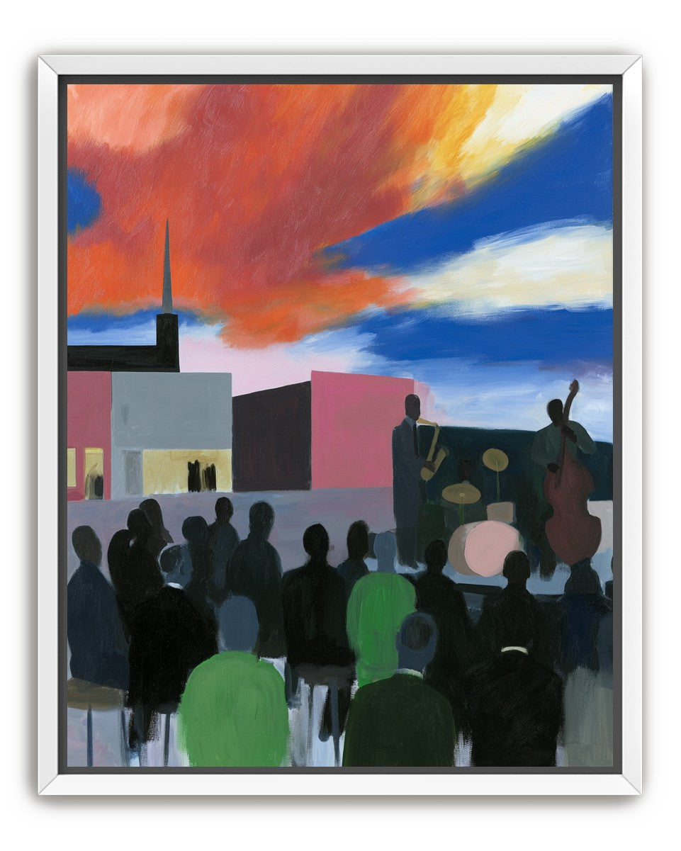Jazz set among hard walls