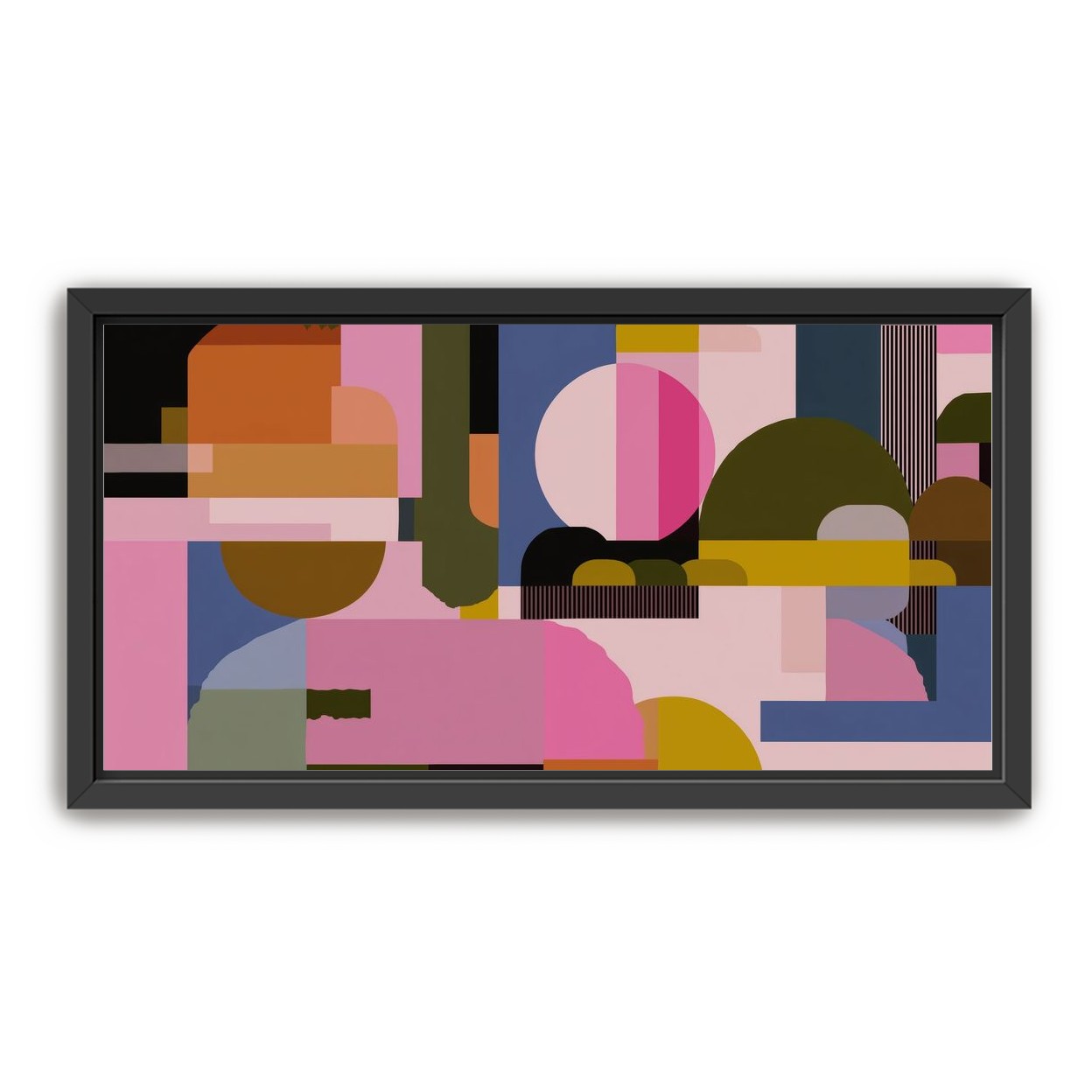 Shapes Jostling for Space 