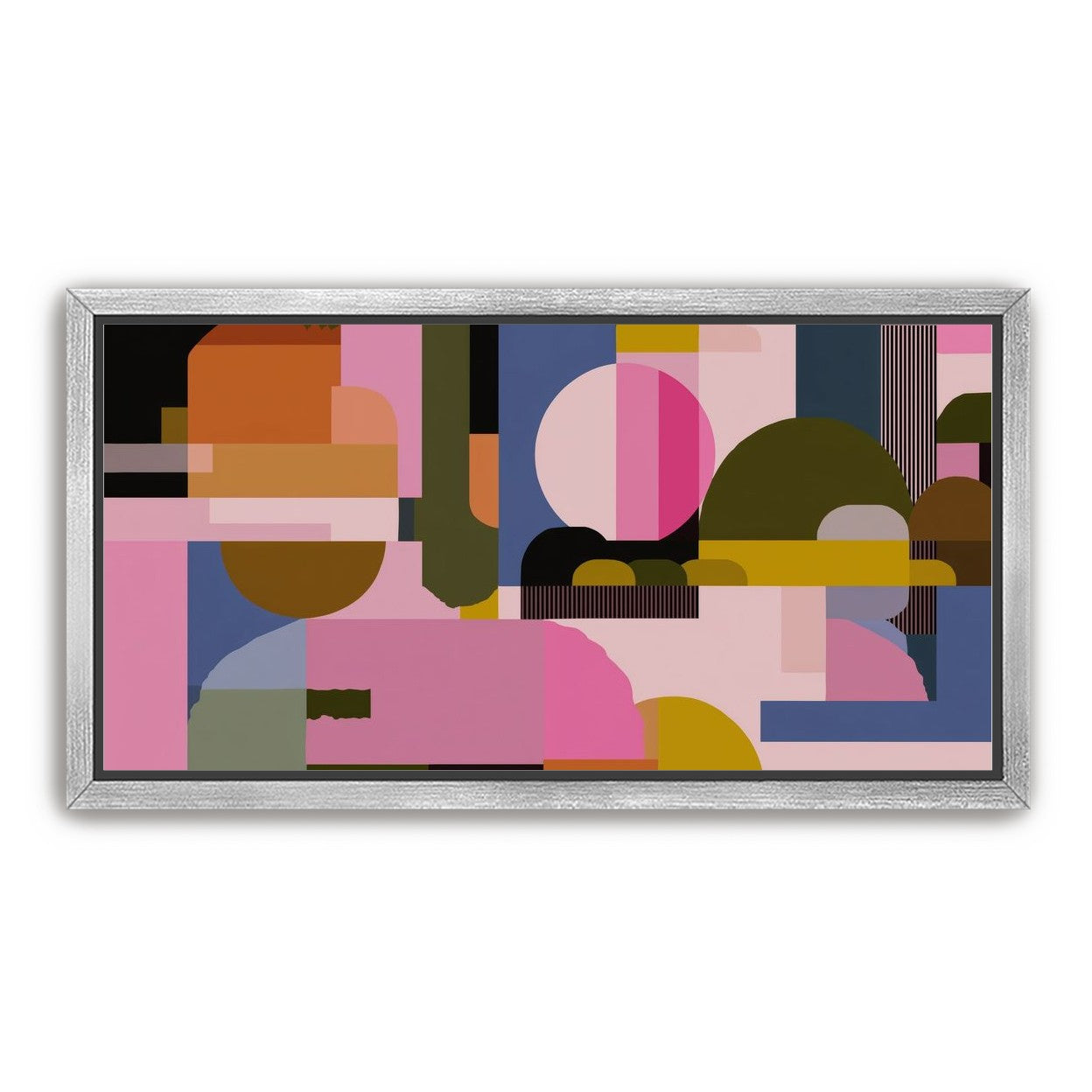 Shapes Jostling for Space 