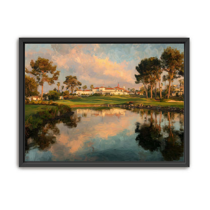 Afternoon Light on the Clubhouse