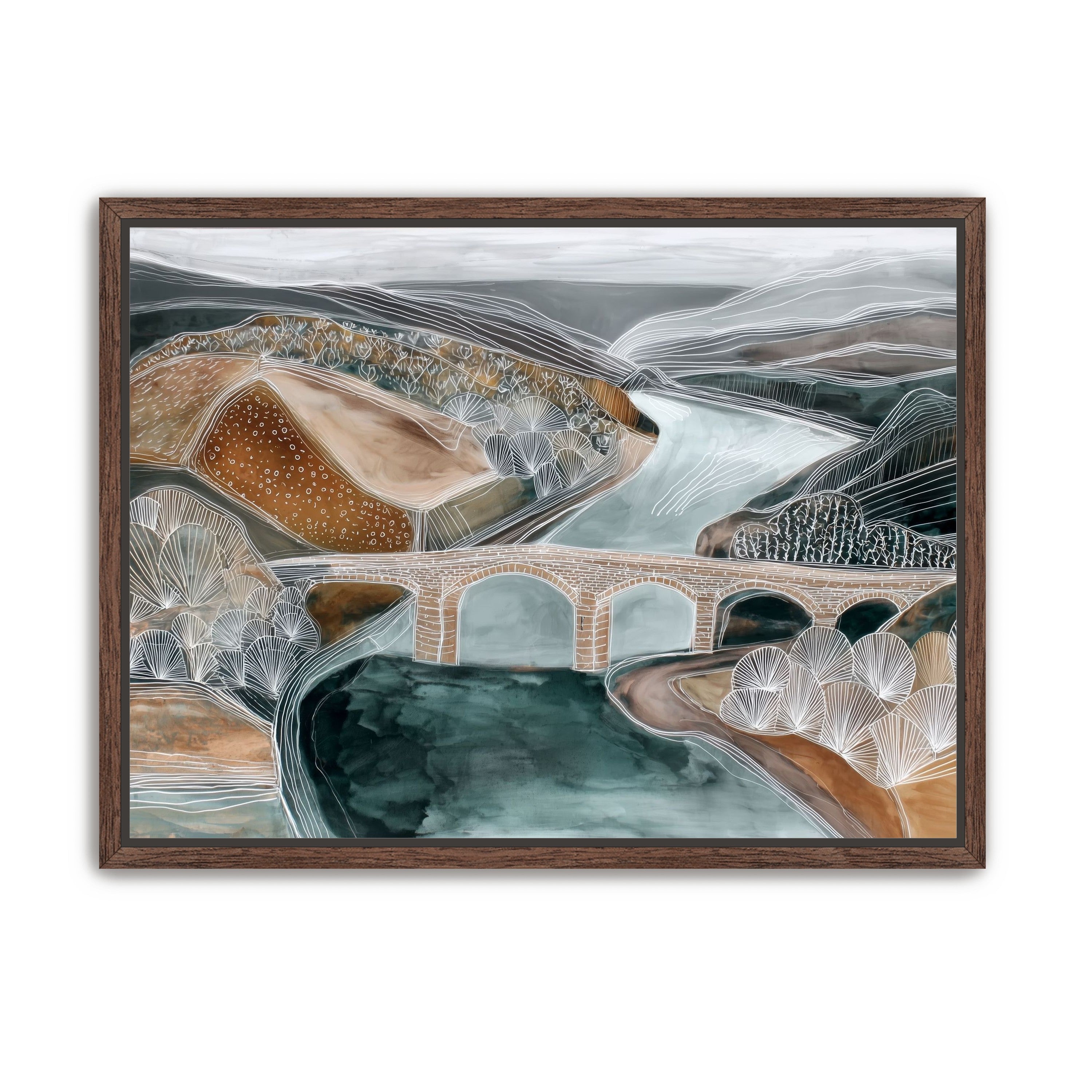Three-Arch Stone Bridge