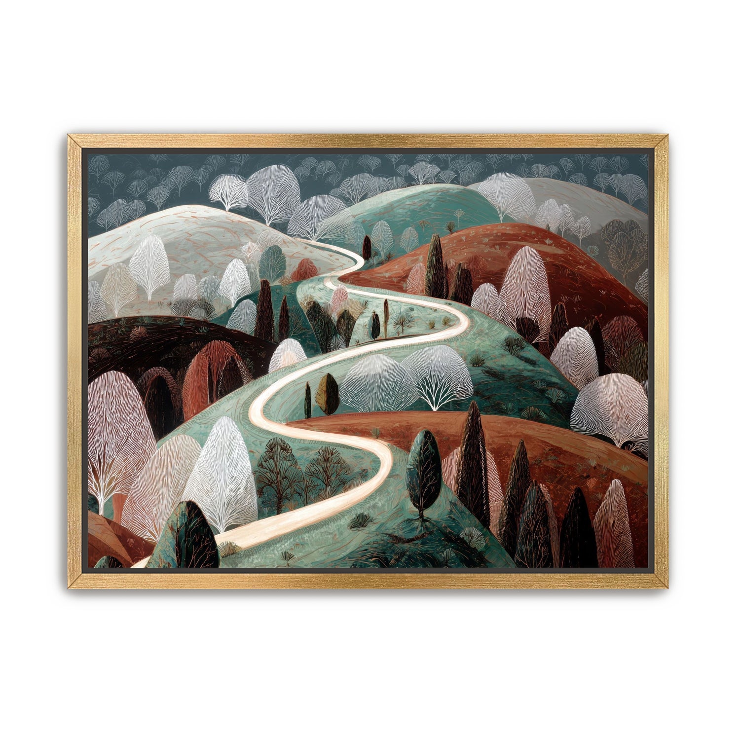 Trail Through the Hills