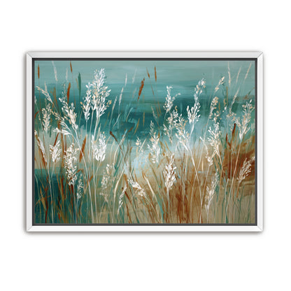 White Meadow Grasses Before Water |